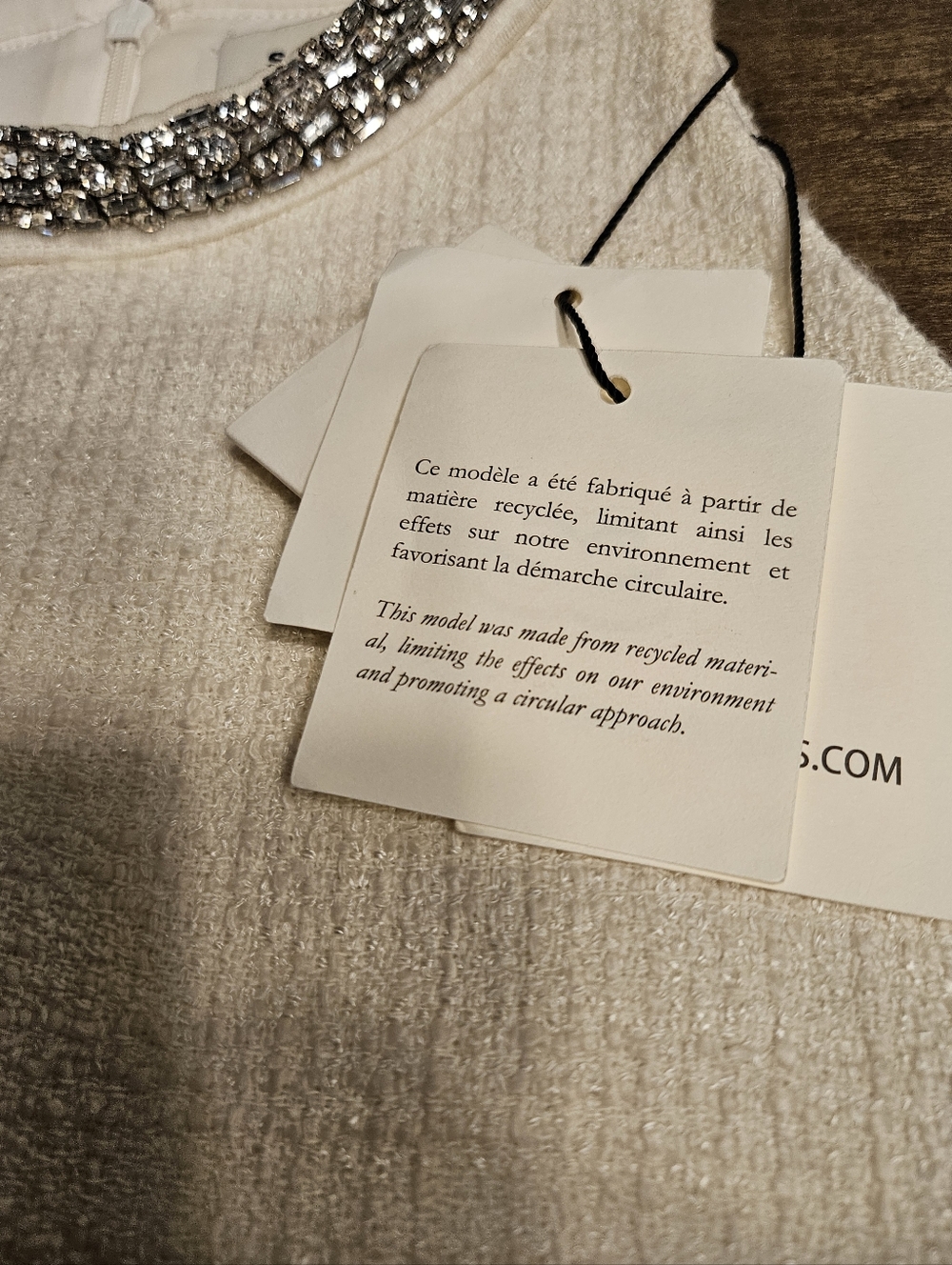 NWT Sandro Dorinna Tweed Mini- Paris - Picture 8 of 9